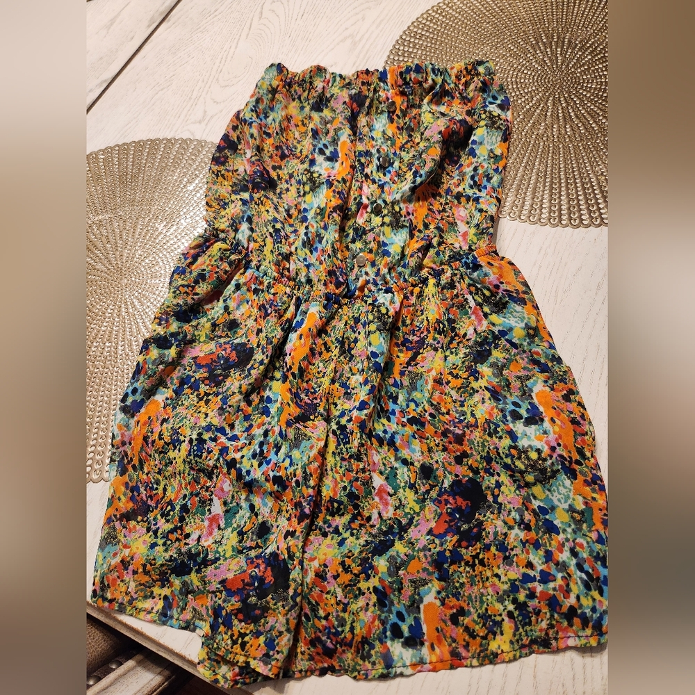 Necessary Clothing Romper EUC